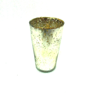 Portavelas de cristal votivo de mercurio plateado para decoración del hogar, soporte para bodas/fiestas - Product Image 4