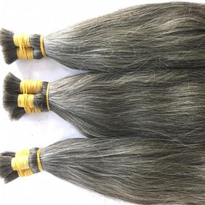 Produit le plus populaire disponible en stock de cheveux humains vierges vietnamiens Remy Bulk Silky Straight Wave pour le blanchiment et la teinture - Product Image 1
