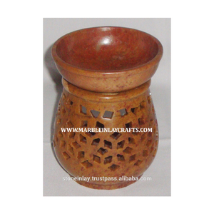 Soapstone Fragrance Oil Burner, Soapstone Aroma Oil Lamp - Product Image 1