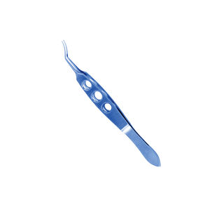 Oftálmico instrumentos mejor calidad Utrata Capsulorhexis fórceps Cystotom consejos Color azul acero inoxidable CE aprobado - Product Image 2
