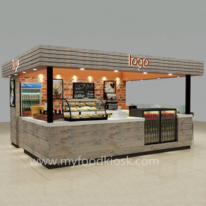 <span class=keywords><strong>Myidea</strong></span> Conception de kiosque à café sur mesure rustique et moderne Prix de gros - Product Image 1