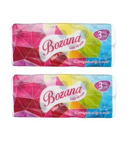 Papier Hygiénique En Vrac En Gros-Blanc (3 plis x Lot de 10 Rouleaux) - Product Image 5