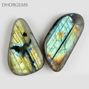 Gema de labradorita de fuego verde y amarillo, piedra labradorita de fuego múltiple, GEMA de labradorita, lote de gemas al por mayor - Product Image 3