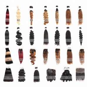 Brasil Afro Puff texturizada primavera giro rizado <span class=keywords><strong>extensiones</strong></span> de cabello humano de la onda del <span class=keywords><strong>sur</strong></span> de África - Product Image 6