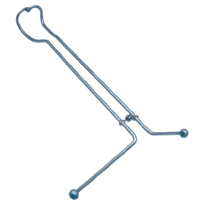 Fórceps obstétricos de cerdo, 23 ", acero inoxidable, también disponible en 8", tamaño cachorro, OB, fórceps, equipo veterinario para ganado y granjero - Product Image 2