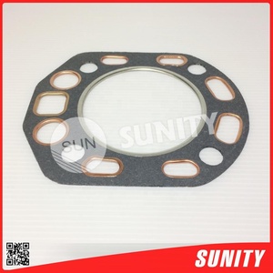 ปะเก็นฝาสูบ104500-01330ที่ได้รับการรับรองจาก ISO9001 OEM การปิดผนึกที่ดีเยี่ยมสำหรับชิ้นส่วนเครื่องยนต์ดีเซล TS105 yanmar - Product Image 5