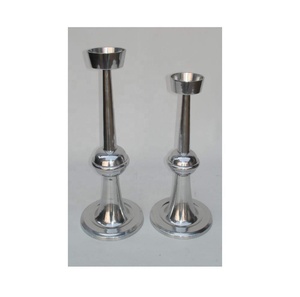 Bougeoir décoratif haut de gamme bougeoir fantaisie en métal de luxe décoration de mariage pièce centrale bougeoir en aluminium - Product Image 3