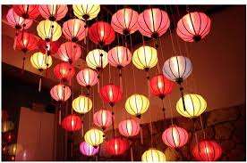 Lanterne bambou soie-naturel-haute qualité-meilleur prix - Product Image 6