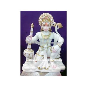 Statue de Hanuman en marbre Lord Makrana - Product Image 1