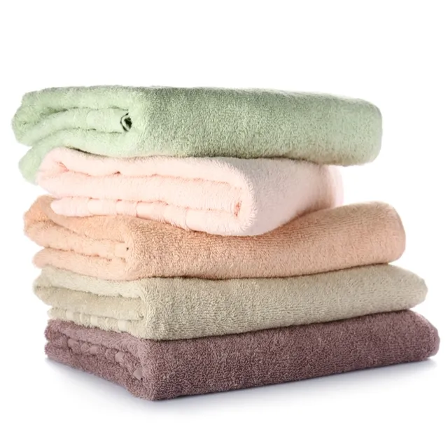Embossed Logo Bath Towel 100% Cotton Bamboo Golf Bath Towels Beautiful Bath Towels High Quality For Hot Sale