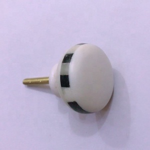 Perilla de cajón de hueso perilla de tocador hexagonal hecha a mano hueso antiguo y Cuerno diseño de ajedrez perillas de cajón para armario cajón - Product Image 6