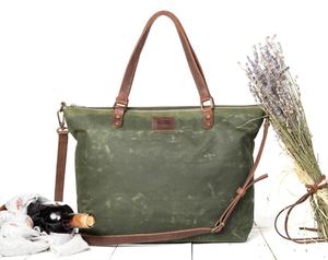 Bolso de mano grande de diseño personalizado para mujer, bandolera de lona para ordenador portátil, - Product Image 1