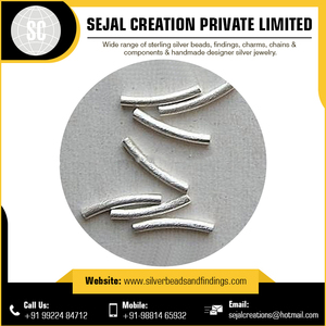 ตัวเชื่อมต่อท่อเงินสเตอร์ลิง925การค้นพบเครื่องประดับและส่วนประกอบจำนวนมาก - Product Image 3