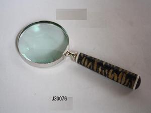 Incrustaciones de cuerno de alta calidad con patrones Lupa con cuchillo de papel Hombres Regalo Incrustaciones de cuerno con patrones Lupa - Product Image 6