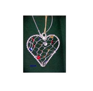 Cuentas colgantes de Navidad hechas a mano, estrellas en alambre, accesorios decorativos para interiores con estampado UV - Product Image 1