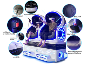 VART Move Chair vr ps4 Deux sièges Cability Équipement de jeu de réalité virtuelle de cabine 9D VR dynamique - Product Image 3