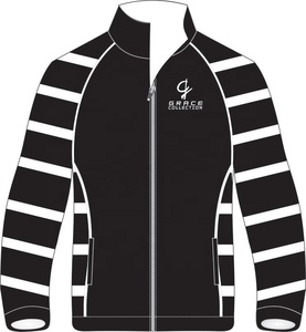 Uniforme de sport pour adultes, veste de piste à Sublimation avec fermeture éclair complète, personnalisé de haute qualité - Product Image 4