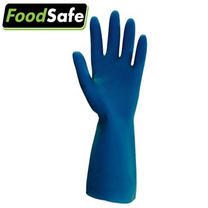 NASTAH Manufacturer Waterproof Hand Gloves <b>Latex</b> Medium Guantes De Seguridad Class I for Housechores for Disinfection - Product Image 1