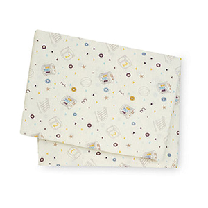 Drap housse pour berceau de marque privée pour bébés berceaux en coton berceau en mousseline - Product Image 1