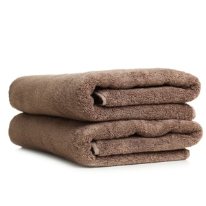 Toalla de baño de hotel de algodón 100% de alta calidad Toalla de baño de color sólido de terciopelo suave para adultos exportados en la India - Product Image 4