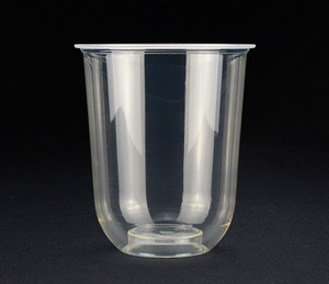 Gobelet en plastique biodégradable à paroi unique PLA Q500 16oz/500ml 100% compostable - Product Image 1