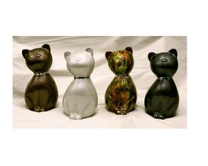 Urne pour cendres de chat, chat princesse, blanc - Product Image 2