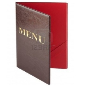 Cubiertas para tarjetas de menú/Tarjeta de menú de alto vendedor/Elegante tarjetero de menú - Product Image 1