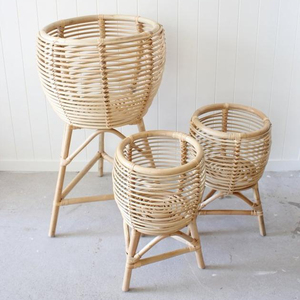 Tendencia de moda hecho a mano DE LA ROTA planta de Vietnam - Product Image 5