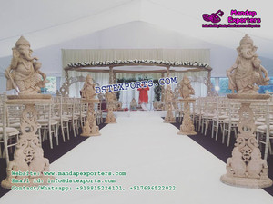 บอลลีวูดเสาไฟเบอร์สำหรับทางเดินตกแต่ง,ทางเดินงานแต่งงานทางเข้าทางเดินตกแต่งทางเดินงานแต่งงานไฟเบอร์แท่นตกแต่ง - Product Image 5