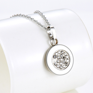 D029 Kalung Formaium Turmalin Hologram Kekuatan Kristal Keseimbangan Ion Kekuatan - Product Image 3