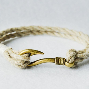 Bracelet en corde élégant, magnifique bracelet à nœuds en corde, fait main, magique - Product Image 1