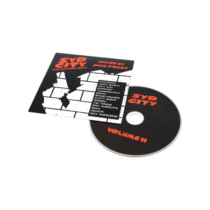 Gloss/Matt Lamination 2P CD Wallet Printing with 1 Pocket