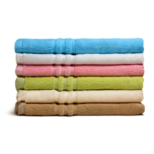 Linge de maison et serviettes de bain Serviettes de bain super absorbantes et écologiques Serviette de bain de luxe unie pour Offre Spéciale exportateur en Inde - Product Image 4