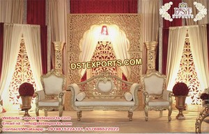Maravilloso de estilo Bollywood boda del último diseño decoración de escena de boda india matrimonio ceremonia etapa de configuración - Product Image 4