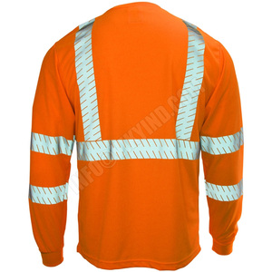 Sudadera reflectante de seguridad para el otoño, ropa de construcción de la mejor calidad, logotipo personalizado, servicio OEM - Product Image 4