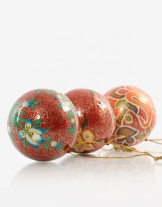 Pièces de décoration de noël aux look naturel, ornement de style native - Product Image 4