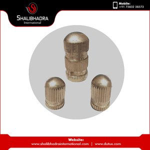 Filetage UNC certifié minier Écrous d'insertion en laiton poli Écrous en cuivre moletés avec finition nickelée Taille M3 Meilleur prix - Product Image 6