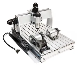 6040 4 Axis 2.2KW Spindle Mini Desktop Cnc Wood Router CNC Engraving And Cutting Machine