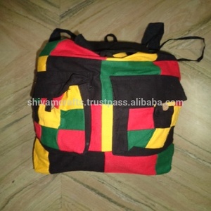 Mochila de algodón multicolor estilo Hippie para viajar proveedor mayorista de India - Product Image 2