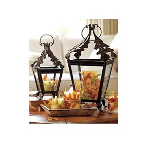 Linterna decorativa hecha de metal de alta calidad bellamente hecha a mano para Navidad Ramadán decoración del hogar - Product Image 2