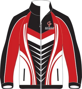 Uniforme de sport pour adultes, veste de piste à Sublimation avec fermeture éclair complète, personnalisé de haute qualité - Product Image 6