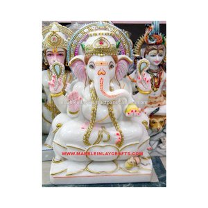 Marble Ganesh Statue - Product Image 1