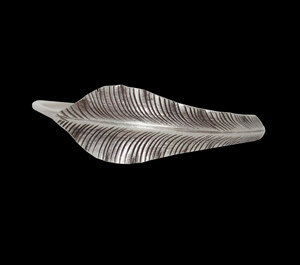 Trendy Handmade Leaf Shape Designs Solid 925 Sterling <b>Silver</b> <b>Bracelet</b> <b>Bangle</b> for Women's Wholesale Jewelry Wholesale Price - Product Image 1