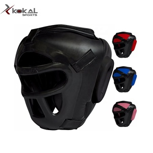 Protector de cabeza de boxeo profesional con logotipo personalizado de alta calidad, Material de cuero PU elegante duradero para MMA Muay Thai, función de seguridad - Product Image 6