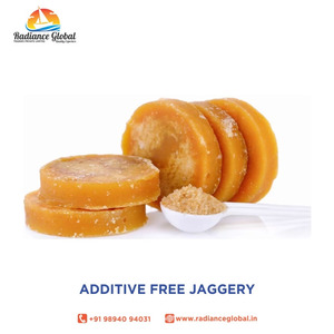 Jaggery Indien Frais de Qualité Supérieure Sans Additifs du Tamil Nadu, Comestible, Certifié APEDA & ISO, Jaune Clair - Product Image 3