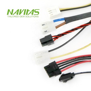 Custom ODM Multiple Powering <b>Connectors</b> Molex and EI-4P Cable <b>Wire</b> Harnesses - Product Image 6
