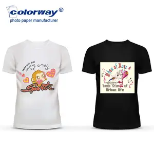 2019 t-shirt Transfer Paper for 100% 棉白色 t恤