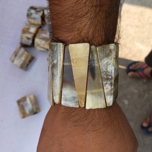 กำไลเขาควายและเขาวัวทำมือ - Product Image 4