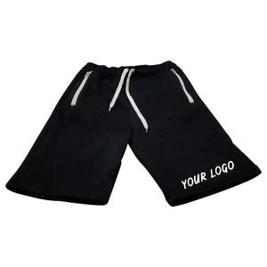 Short taille moyenne avec poches latérales, Short uni nouveauté pour homme logo personnalisé, vente en gros - Product Image 1
