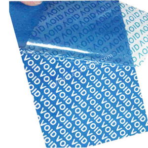 China alta calidad producto nuevo rollo de seguridad personalizadas tamper evident pegatina holográfica etiquetas pegatinas etiq - Product Image 6